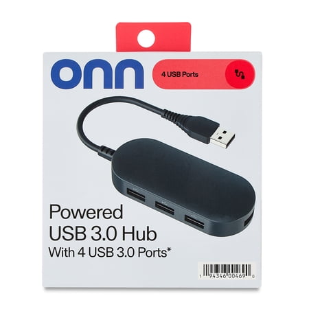 ONN USB 3.0 HUB WITH 4 USB 3.0 PORTS