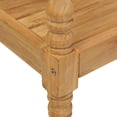 thumbnail image 6 of vidaXL Batavia Bench with Cream White Cushion 59.1" Solid Teak Wood, 6 of 130