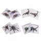 thumbnail image 4 of 2 piezas transparente mate pegatinas acuario pared fondo Jinwen Vinilo decorativo reptil, 4 of 8