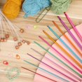thumbnail image 2 of 23PCS Tunisian Crochet Hooks Set 3-10mm Cable Knitting Needle, 2 of 8