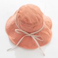 thumbnail image 4 of Mujer Sombrero Floppy Algodón - Gorra de ala Ancha Transpirable Sombrero de Verano Gorra de protección Solar, 4 of 8