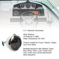 thumbnail image 4 of 3 in 1 Electrical Tachometer Oil Pressure Water Temp Gauge for RV Yacht. 7 Colors Backlit, 4 of 7