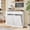 White, variant on Daluvenix Double Tilt Out Trash Can Cabinet for 2 Bins,Hidden Trash Bin Storage Cabinet with Hideaway Drawers,Pet Proof Trash Can Holder for 2 x 10 Gallon , Kitchen, Dining Room, Living Room, Black