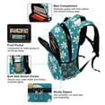 thumbnail image 5 of FORMRS Kids School Backpack Elementary Student Unisex Travel Bookbag with Reflective Stripes, Small Daisy, 5 of 7