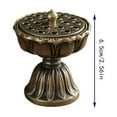 thumbnail image 3 of Vintage Incense Stick Incense Burner Incense Sitting, Small Lotus Incense Holder Pure Copper Incense, Vintage Incense Diffuser (Brass), 3 of 5