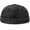 Black, variant on Vintage Washed Denim Miki Hat, Brimless Rolled Cuff CapBrimless Dome Hats for Women Men