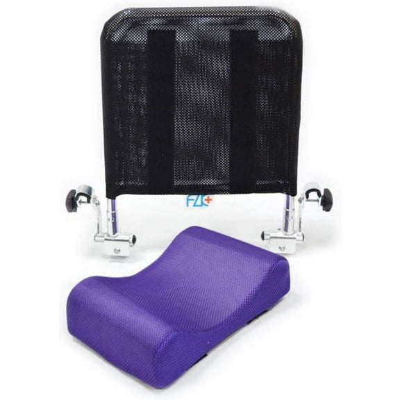 Wheelchair Headrest Support System, Universal for Self-propelled Wheelchair Transport Chair (Adjustable Distance 16-20 inches) (Black)