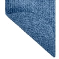 thumbnail image 4 of Better Trends Chenille Solid 100% Polyester 24"x108" Braided Rug, Indoor Use, for Adult - Smoke Blue, 4 of 5