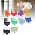 thumbnail image 3 of Hair Clipper Guides Combs, Simple Installation Hair Clipper Cutting Guides 10 Sizes Professional  for Replacement, 3 of 7