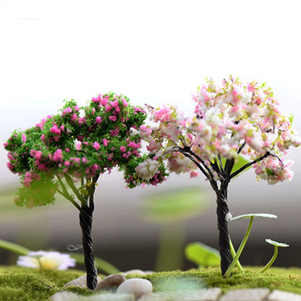 Figurine Mini 1pc Landscape Plant Miniatures Decors Fairy Resin Garden Ornaments 