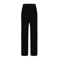 thumbnail image 6 of Sevevn Women Fashion Elastic Waist Solid Color Motion Fallow Full Length Pants Black XL Holiday Gift Finder, 6 of 7