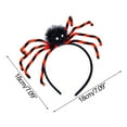 thumbnail image 3 of EUDIDV Spooky Ornaments Halloween Decoration, Halloween Headband Props, Halloween Holiday Image Assistant, Enhancing Holiday Feeling Creepy Props, 3 of 5
