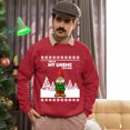 thumbnail image 5 of Christmas Sweatshirt, This Is My Gnome Costume Funny Christmas Sweatshirt, Unique Winter Holiday Sweatshirt, Witty Gnome Lover Gift for Women & Men, 5 of 5