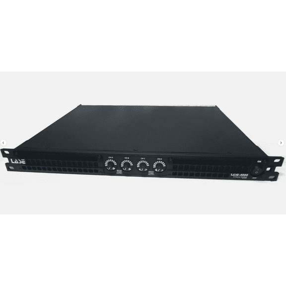 LASE-4000 Series Professional Power Amplifier 1U