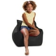 thumbnail image 6 of Posh Creations Newport Bean Bag Chair, Kids, 2.1 ft, Black, 6 of 6