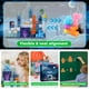 thumbnail image 5 of Bloques magnéticos Annexfun, 100 unidades, Blue Castle Christmas World, 5 of 6