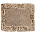 thumbnail image 5 of Better Trends 17" x 24" Premium Bathroom Rug 100% Cotton, Ultra Soft Bath Mat, Water Absorbent, Non-Slip Ruffle Border (Beige) Shaggy Border Collection, 5 of 6