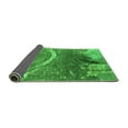 thumbnail image 2 of Ahgly Company Indoor Square Oriental Green Industrial Area Rugs, 4' Square, 2 of 4