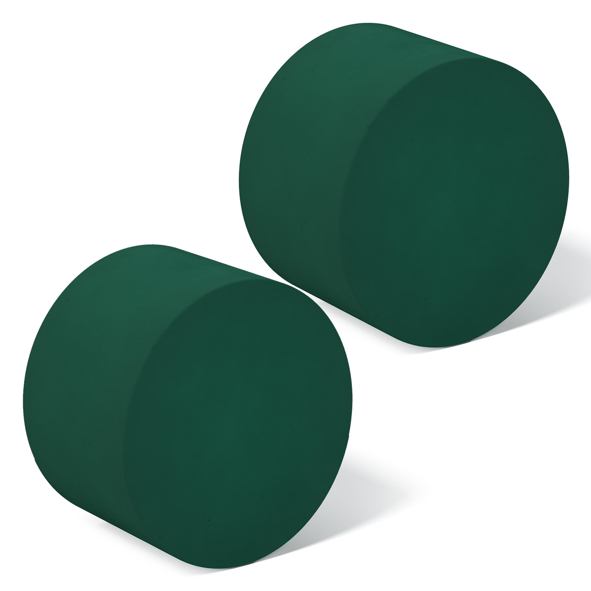 FloraCraft Artesia WetFōM Disc, 1.9 in x 2.8 in, Green, 2 Pieces – Floral Arranging Supply