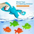 thumbnail image 2 of Bath Toys Shark Bath Toys for Toddlers 3 4 5 6 Year Old, Shark Grabber Pool Bathtub Toys for Kids, 2 of 10