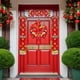 thumbnail image 5 of Coplas de Nochevieja 2026, Decoraciones para puertas, Adornos para puertas, Tradicional estilo B, 5 of 8