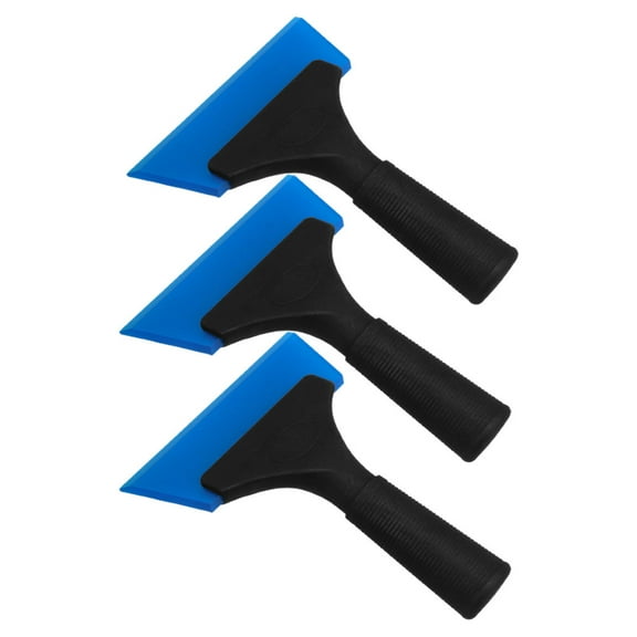 OUNONA 3pcs Auto Film Scrapers Car Window Tint Squeegee Wallpaper Smoothing Tools