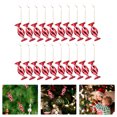 thumbnail image 3 of 30PCS Xmas Red Candy Shape Pendant Christmas Scene Layout Red Candy Pendant, 3 of 8