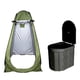 thumbnail image 1 of Cubeta Inodoro portátil para acampar Práctico inodoro plegable montado en el automóvil con carpa para viajes Adultos Niños y ancianos Orinal portátil A prueba de olores y antideslizante, 1 of 8