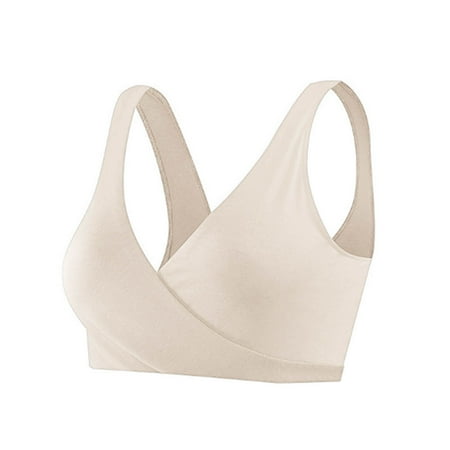 

Wodofoxo Promotion Pregnant Women s Plain Color Bra Maternity Nursing Bras Vest Tops