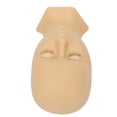 thumbnail image 3 of Cabeza de maniquí de pestañas, extensión de pestañas desmontable, práctica de maquillaje, molde de cabeza de silicona suave elástica con pestañas, tez de párpado doble, 3 of 14