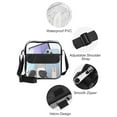 thumbnail image 3 of Clear Crossbody Bag, EEEkit Transparent Shoulder Bag, Stadium Approved Tote Bag for Men and Women, Sporting Events Use, 3 of 7