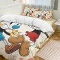 thumbnail image 6 of The Cuphead Show 3-Piece Bedding Set Warm And Comfortable Soft Duvet Cover Bed Set with 1 Duvet Cover And 2 Pillowcases for Boys Girls Kids Adult Bedroom All Season 102"x90", 6 of 8
