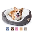 thumbnail image 1 of PinkSheep Camas para Perros Pequeños, Cama para Cachorros, Cama para Gatos y Mascotas con Cojín Extraíble para Perros y Gatos de Interior, Gris, 1 of 7