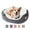 Gray, variant on PinkSheep Dog Beds for Small Dogs Puppy Bed Pet Cats Bed with Removable Cushion for Indoor Cats Dogs, Gray