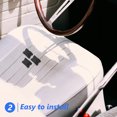 thumbnail image 4 of SHISUYAN Coil Spring Spacer Boosters for Car Black Rubber 4pcs 2.5 Inch Diameter, 4 of 9