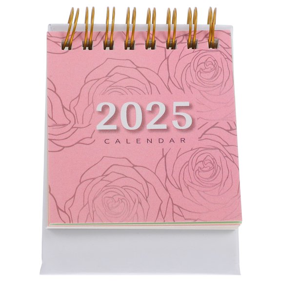 Huaq Desk Calendar Standing 2025 Lunar Calendar Standing Desk Calendar Small Desk Calendar Year Of The Snake Planner Mini Desk Calendar