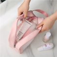 thumbnail image 5 of Portable Makeup Bag Large Capacity Make Up Brushes Lipstick Powder Travel Cosmetics Storage Toiletry Bag Waterproof Transparent, 5 of 5