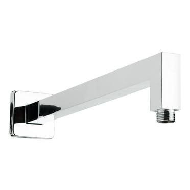 Belanger FCDEC0003 Square 16 in. Wall Shower Arm and Flange, Chrome
