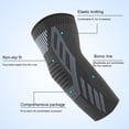 thumbnail image 5 of 1pc Arm Support Sleeve All-around Protection Compression Tightly Wrapped Inflammation Relief Elbow Brace Compression Sleeve Sports Supplies, 5 of 5