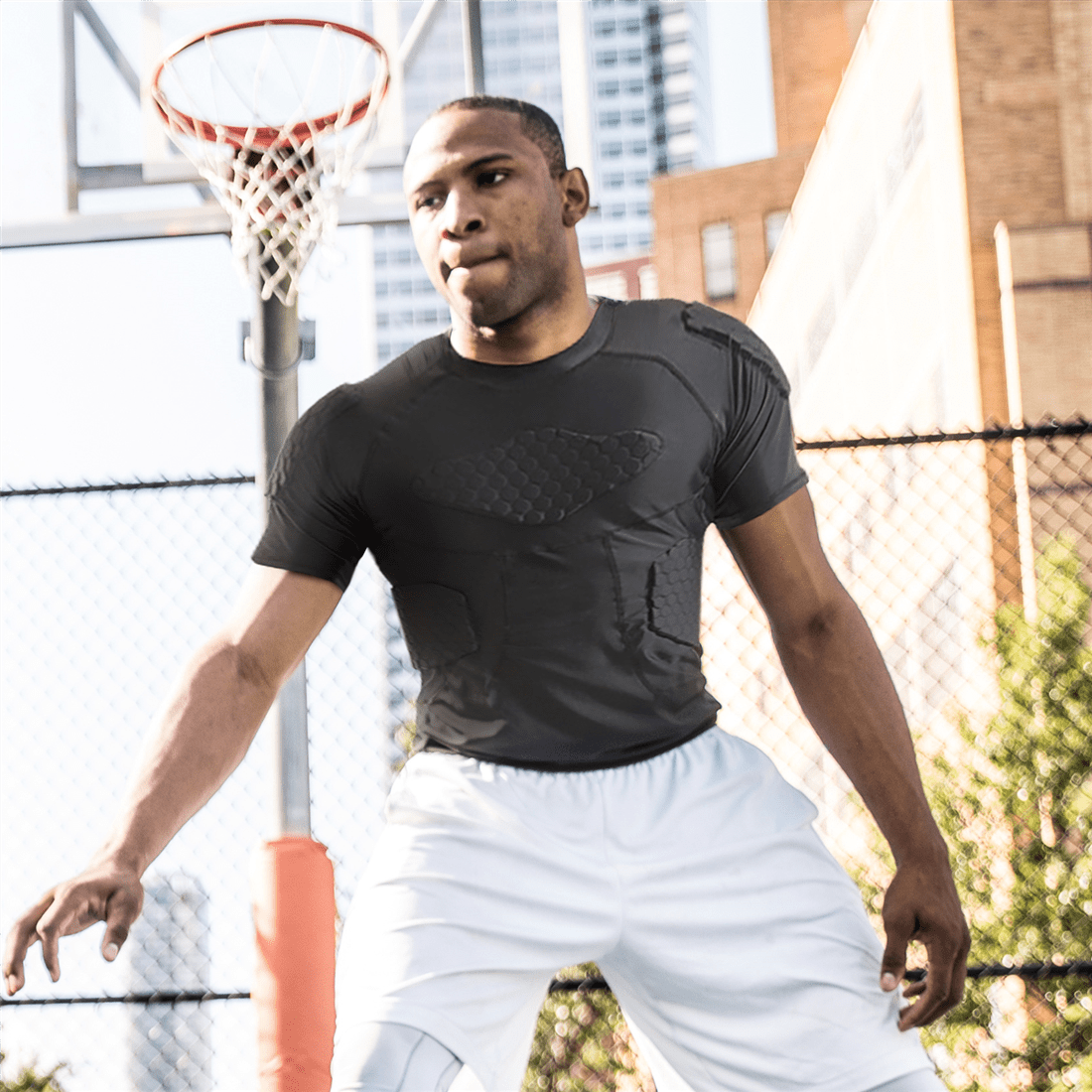 padded basketball undershirt