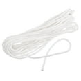 thumbnail image 1 of Unique Bargains Corde en Nylon Solide Tressée 1 Rouleau de 0,27 Po x 49,2 Pied Blanc, 1 of 5