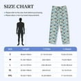 Bingfone Funny Cartoon Pugs Mens All Over Print Sleep Pajama PantsMedium
