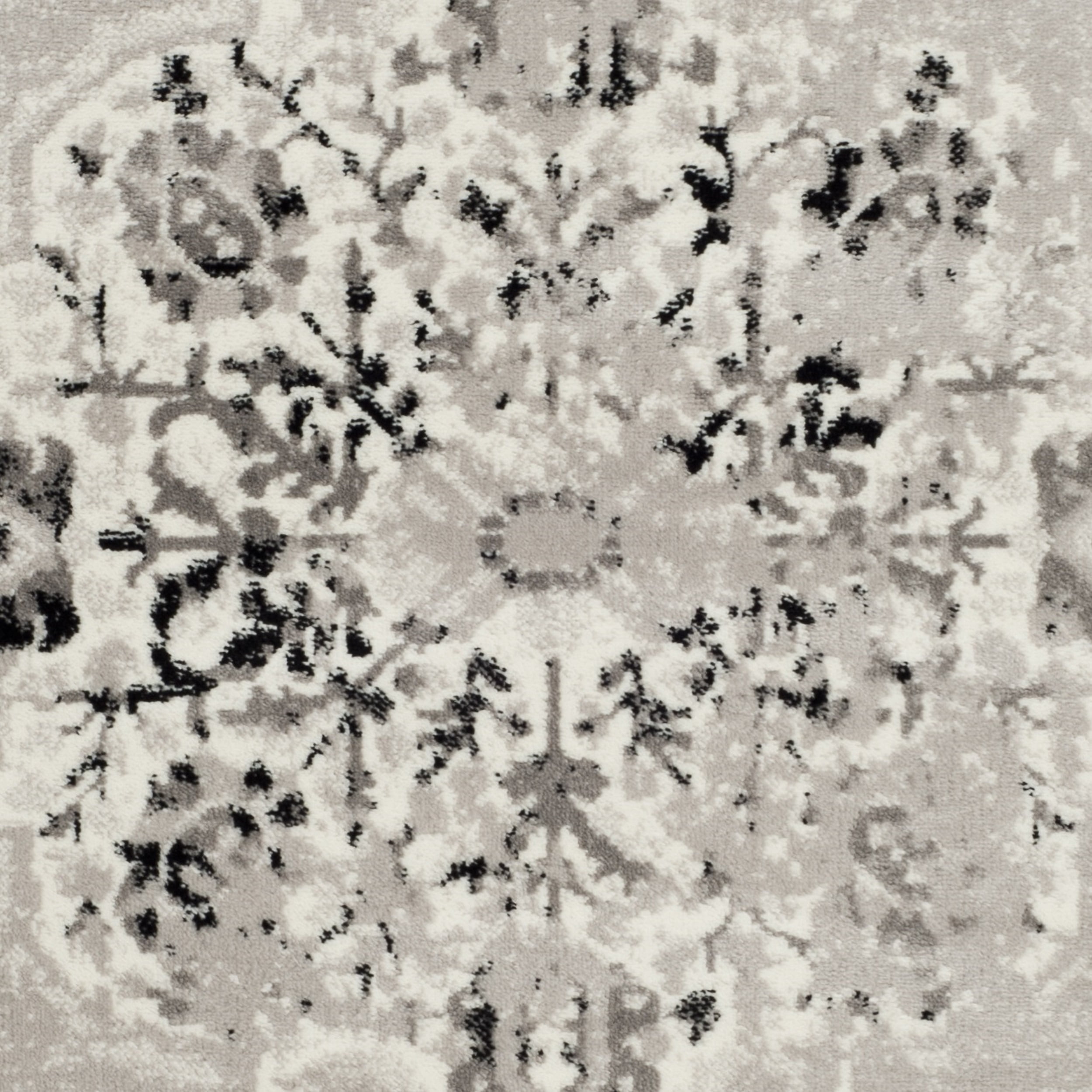 SAFAVIEH Skyler Collection SKY169K Grey / Ivory Rug