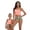 Pink, variant on LYMAYTER Family Matching Swimsuits Two Piece Bathing Suits Mommy and Me Swimwear Bikini Beachwear
