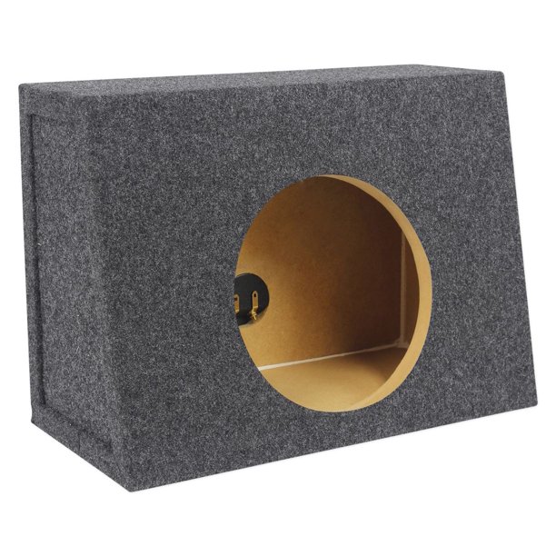 Rockville RSST8 8" Sealed Shallow Mount Car Sub Enclosure Box 0.44