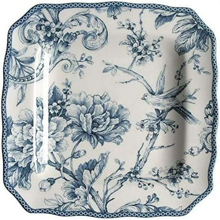 

Adelaide Blue & White Square Salad Plate (1)