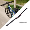 thumbnail image 3 of Bicicleta manilr aluminio aleación manilr barra de elevación barra ancho extra bicicleta manubras para cuesta abajo ciclismo s 780mm 6 grado Macarena Manillar de la bicicleta de montaña, 3 of 7
