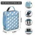 thumbnail image 3 of Bear Insulated Lunch Bag Box Teen Reusable Lunch Tote Bag Fit Most Bento Boxes Cooler Tote Bag Work Beach, 3 of 6
