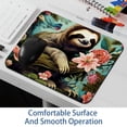 thumbnail image 6 of Sloth Mousepad 8.3x9.8 Inch Square Non-Slip Rubber Bottom Printed Desk Mat - Suitable for Office and Gaming, 6 of 6