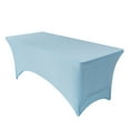 thumbnail image 1 of 4FT6FT  elastic table cover cocktail table cover conference wedding banquet rectangular table cover elastic tablecloth, 1 of 7